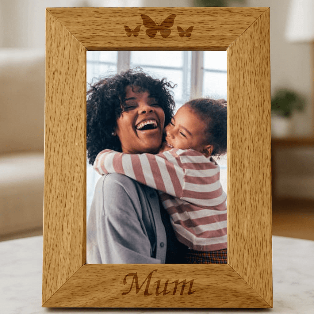Engraved Wooden Frame